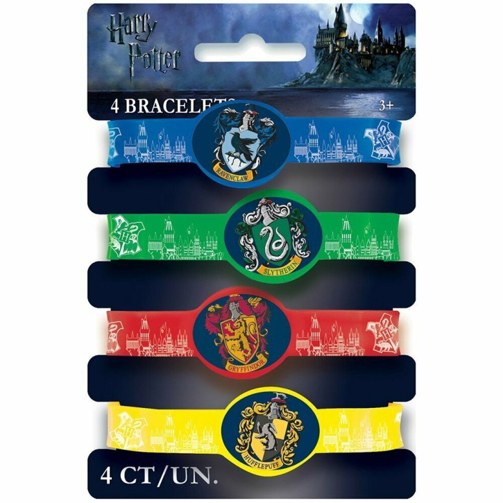 4 Armbänder Harry Potter