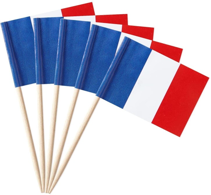 50 Flaggenpicker Frankreich