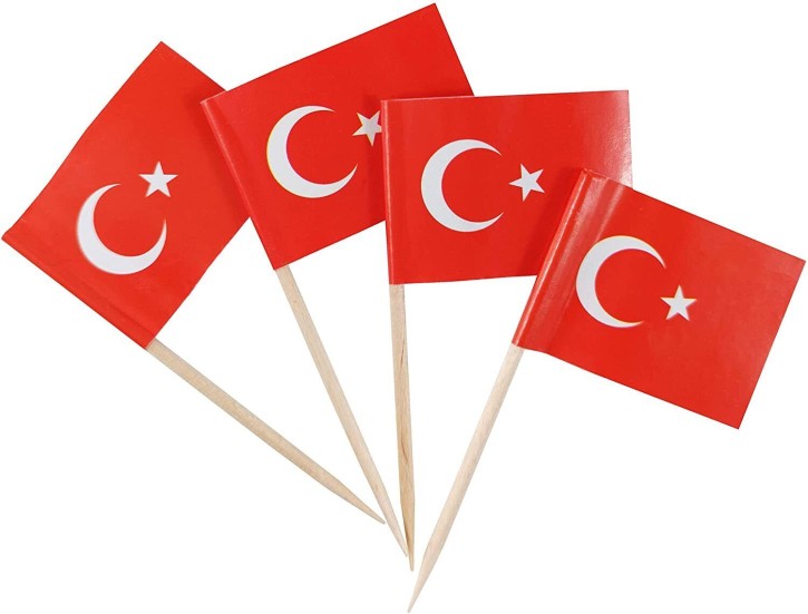 50 Flaggenpicker Türkei