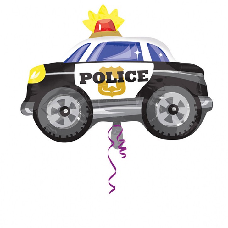 Shape Folienballon - Polizeiauto