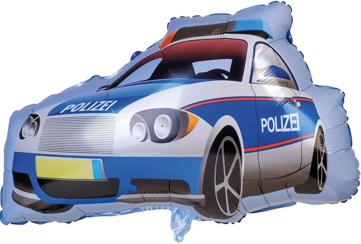 Folienballon - Polizeiauto