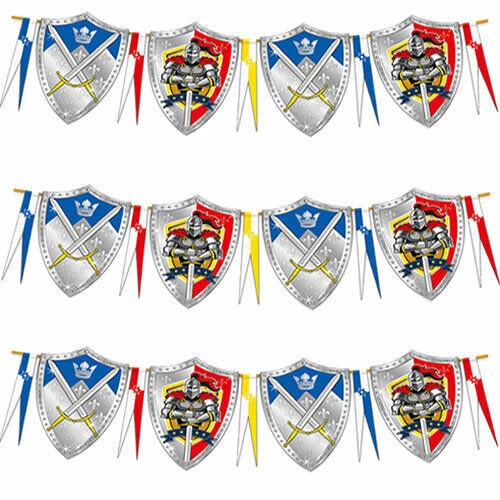 Wimpelkette Cooler Ritter