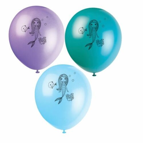 8 Luftballons Meerjungfrau