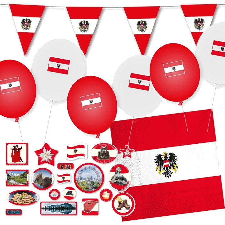 86-teiliges Spar-Set: Österreich