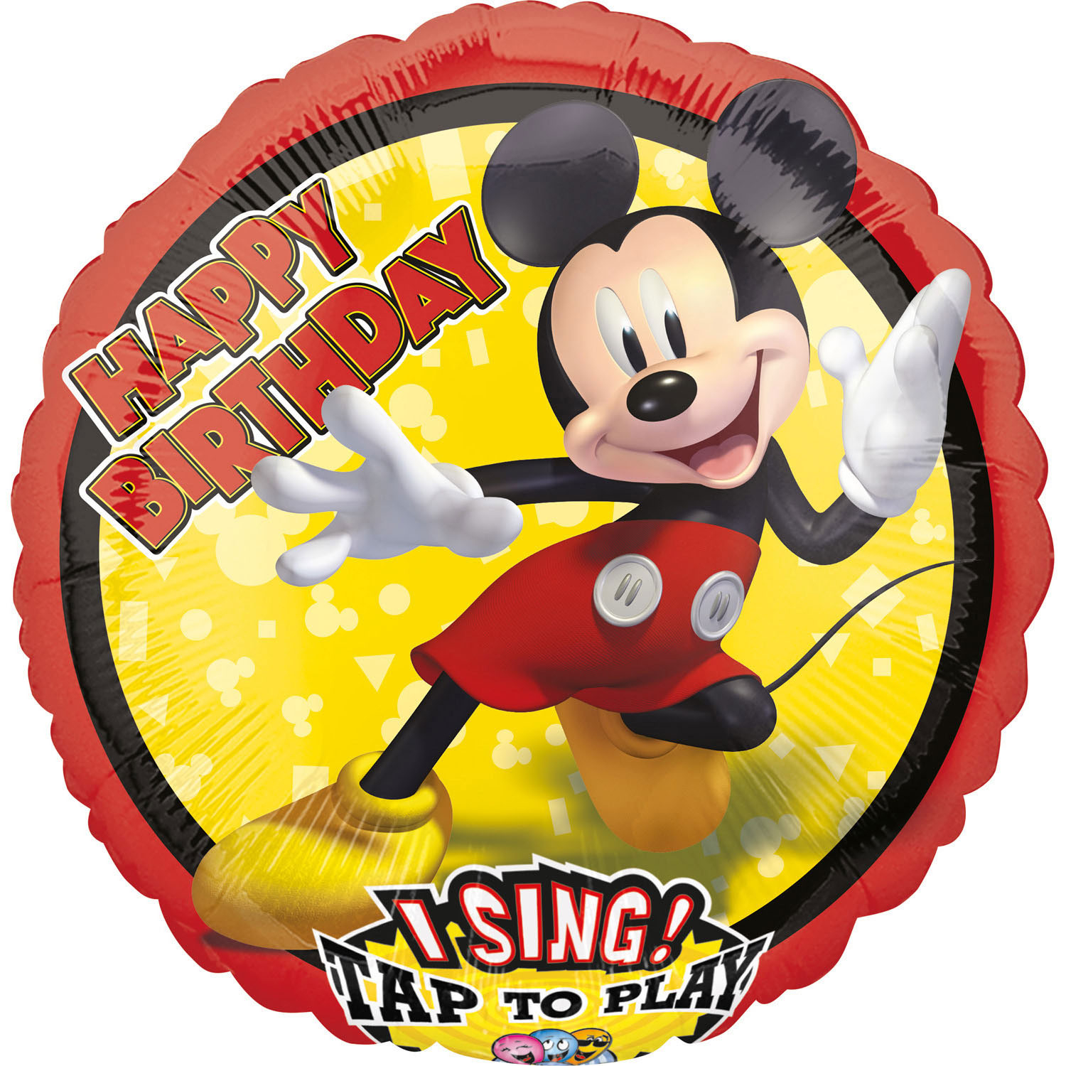 Singender Folienballon - Mickey Mouse (71cm)
