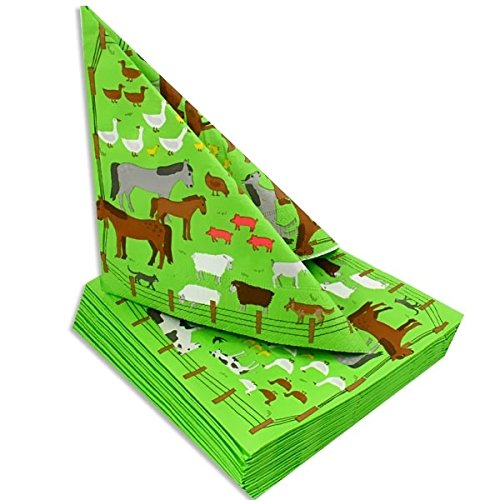 Servietten „Kinder Am Vogelhaus“ – Packung Mit 20 Stück, 3-lagig, 33x33 Cm, FSC-zertifiziert