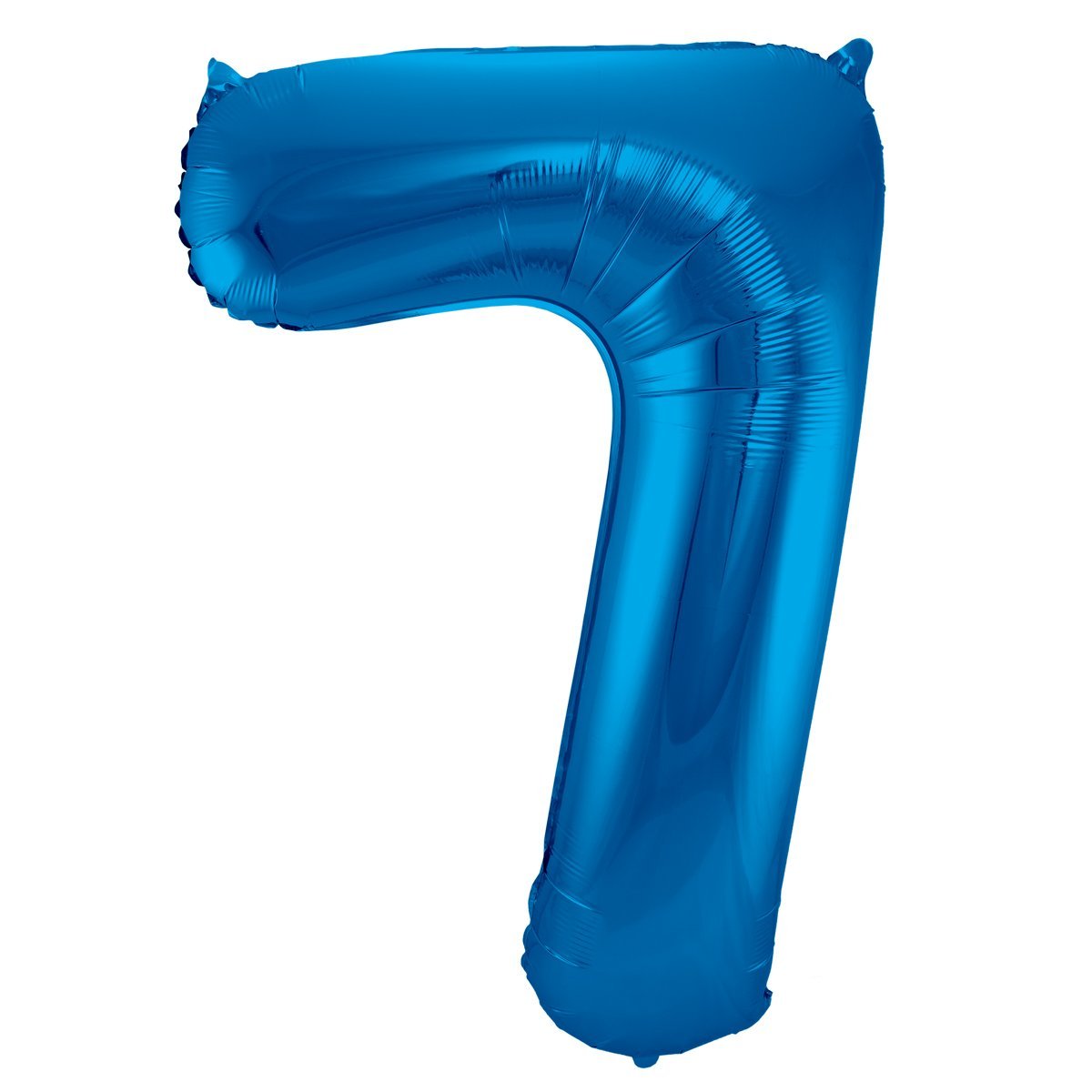 Folienballon Zahl 7 - in Blau