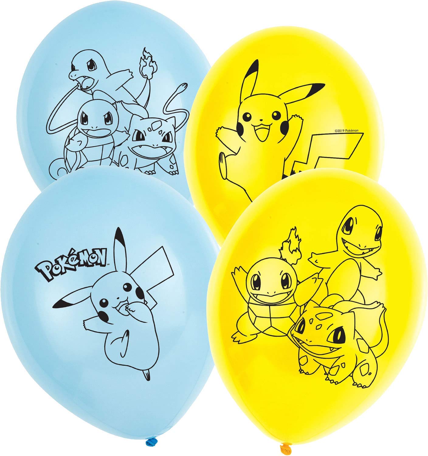 6 Luftballons Pokémon