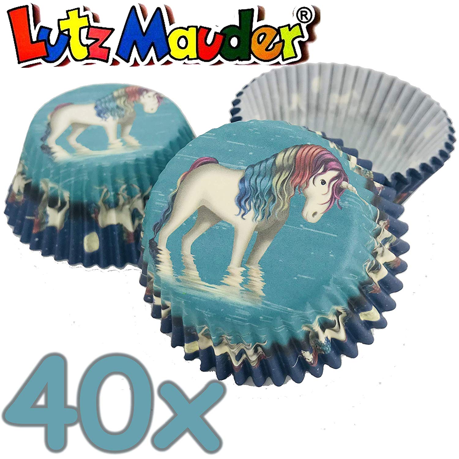 40 Muffinförmchen Lunabelle