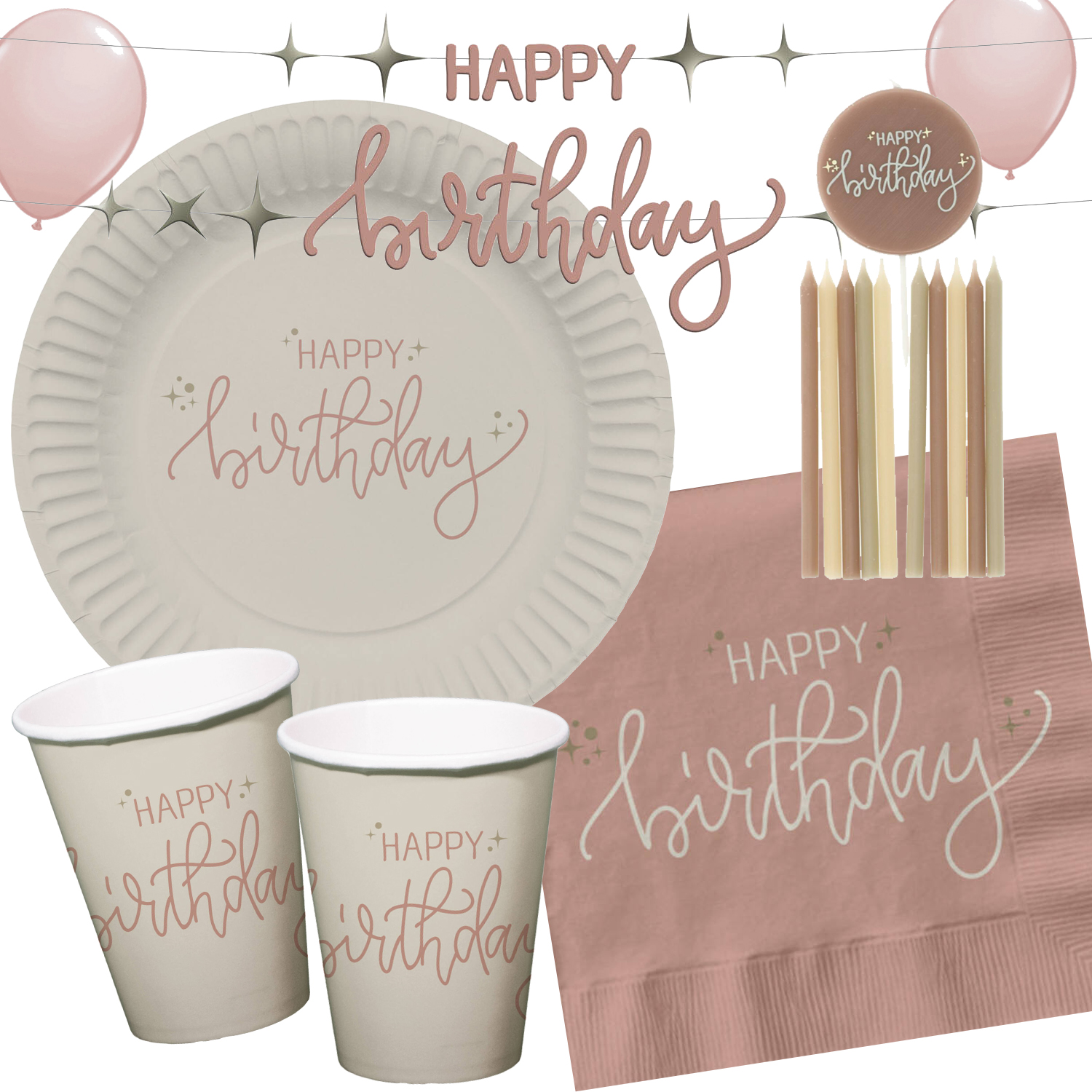 Creme Rosé "Happy Birthday"