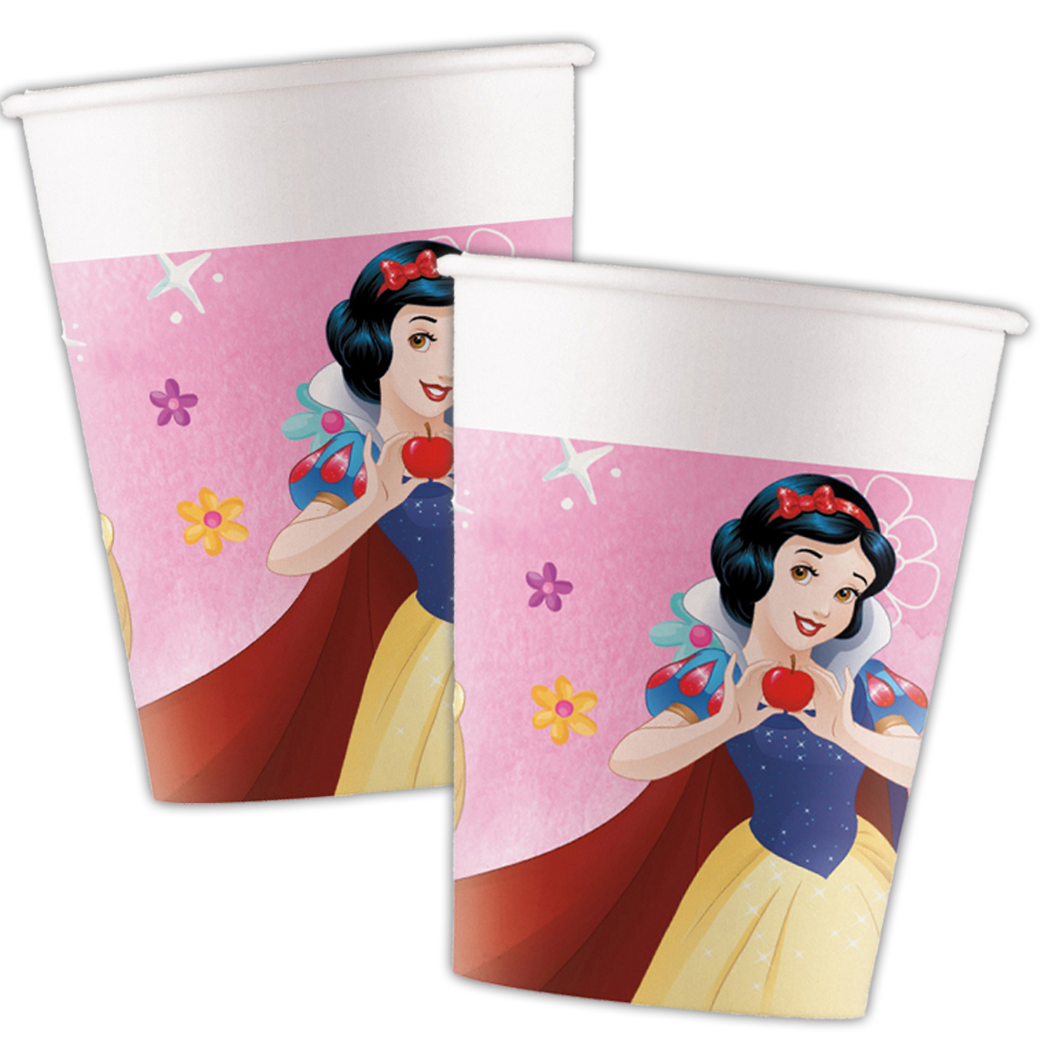 8 Party-Becher Disney Prinzessinnen