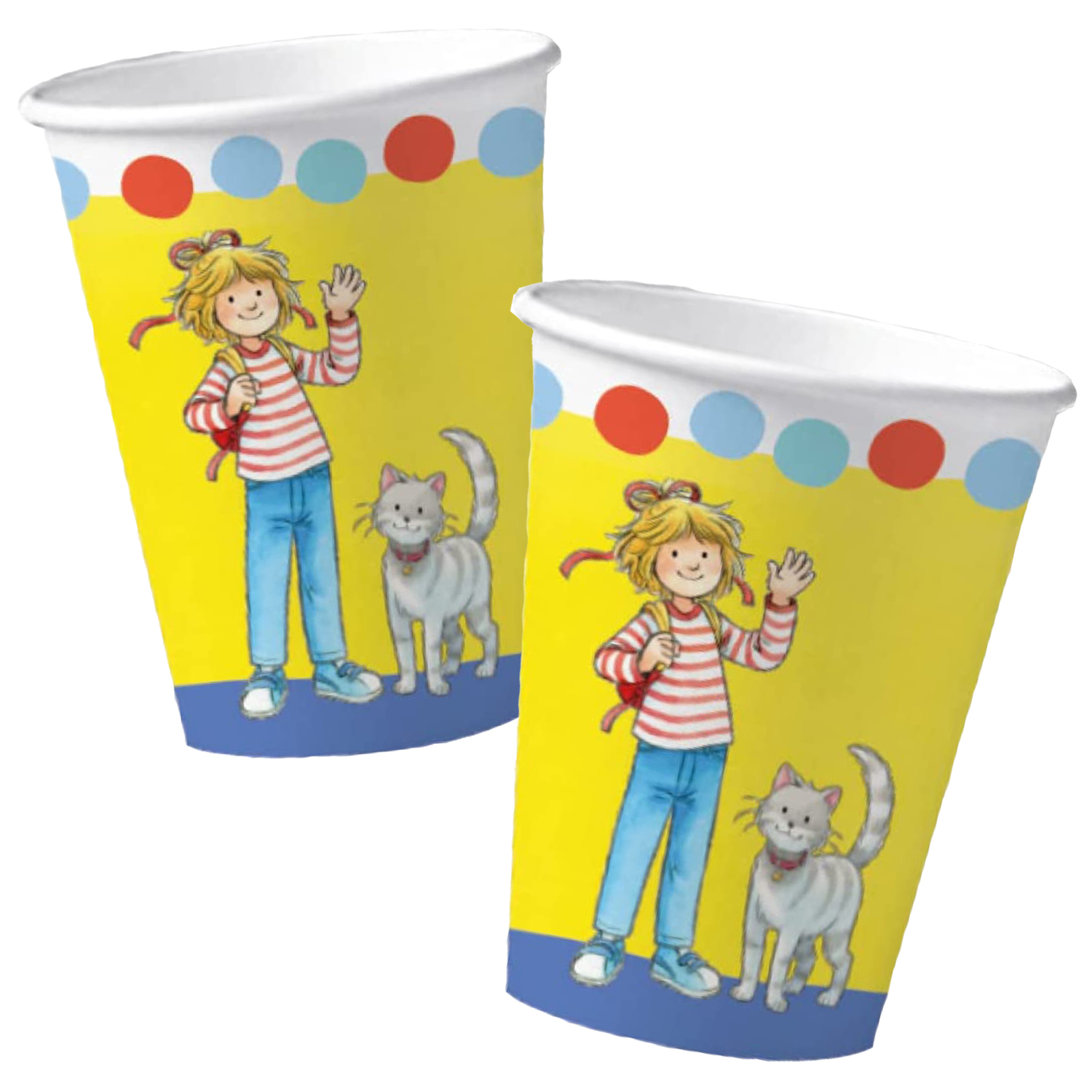 8 Party-Becher Meine Freundin Conni