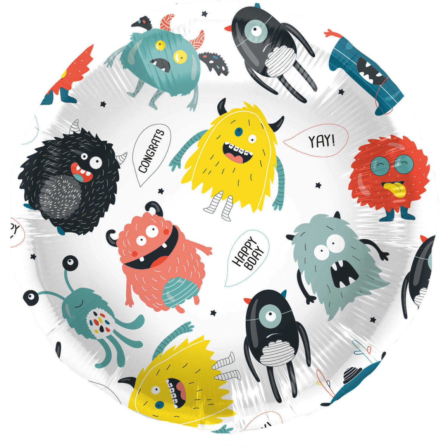 Folienballon Monster