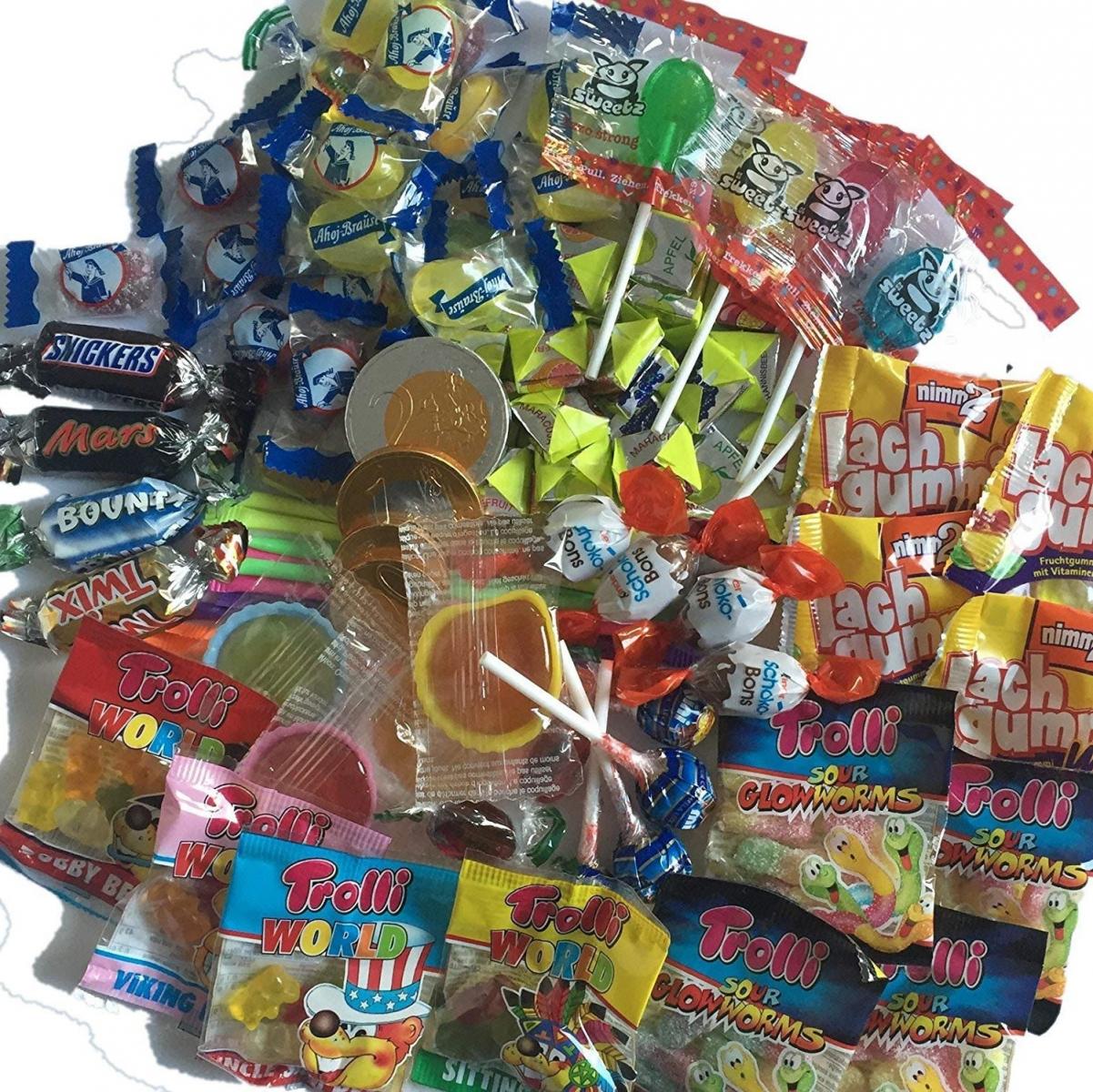 100-teiliger Süßigkeiten-Mix