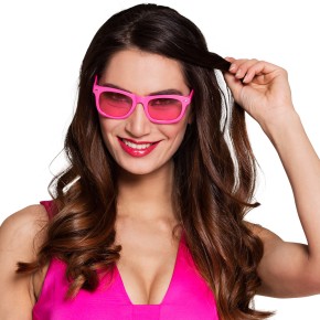 Partybrille Neon Pink