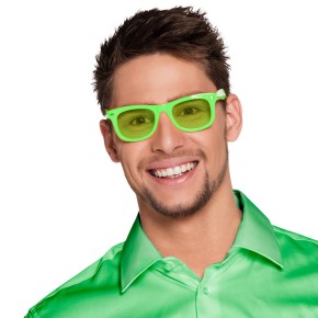 Partybrille Neon Grün