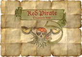 4 Schatzkarten für Piraten / Kindergeburtstag