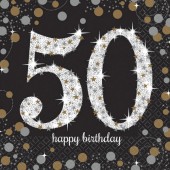 32-teiliges Spar-Set: 50. Geburtstag - Sparkling Celebration