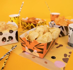 4 Chips Boxen Wilde Tiere