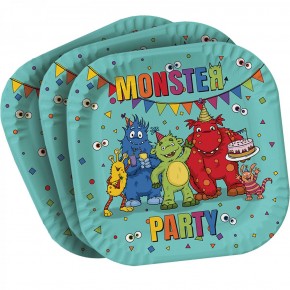 105-teiliges XXL Partyset Lustige Monster