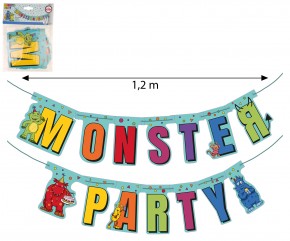 Partykette Lustige Monster