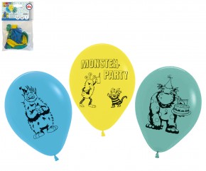 7 Luftballons Lustige Monster