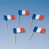 315-teiliges Deko-Set: Frankreich
