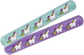 12 Schnapp-Armbänder Einhörner