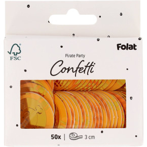 Konfetti Goldmünzen