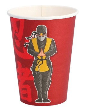 8 Becher Ninja
