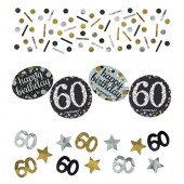 45-teiliges Party-Set: 60. Geburtstag - Sparkling Celebration