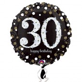 XXL Party-Set: 30. Geburtstag - Sparkling Celebration