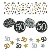 45-teiliges Party-Set: 50. Geburtstag - Sparkling Celebration