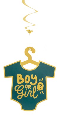 2 Deko-Wirbel - Boy or Girl?