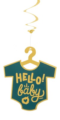 2 Deko-Wirbel - Boy or Girl?