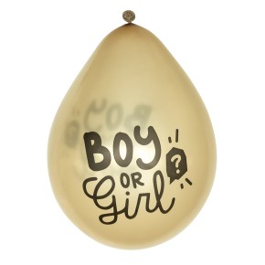 6 Luftballons - Boy or Girl?