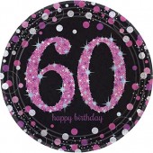 44-teiliges Spar-Set: 60. Geburtstag - Sparkling Pink