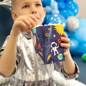 6 Popcorn Boxen Kosmos