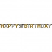 Deko-Set: 30. Geburtstag - Sparkling Celebration