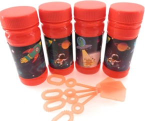 4x Seifenblasen Weltraum