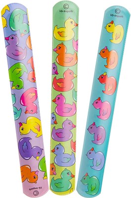 12 Schnapp-Armbänder Ente