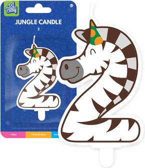 Zahlenkerze #2 - Jungle