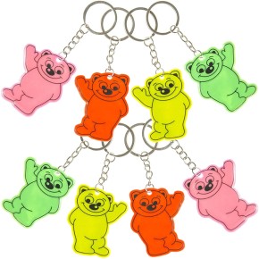 12 Schlüsselanhänger Teddy