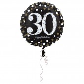 Deko-Set: 30. Geburtstag - Sparkling Celebration