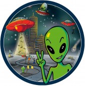 92-teiliges Party-Set: Alien