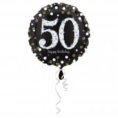 Deko-Set: 50. Geburtstag - Sparkling Celebration