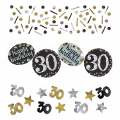 Deko-Set: 30. Geburtstag - Sparkling Celebration