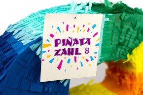 Pinata Zahl 8