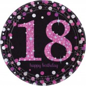 44-teiliges Spar-Set: 18. Geburtstag - Sparkling Pink