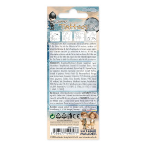 Detektive Glitter-Tattoos
